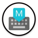 minimal keyboard android application logo